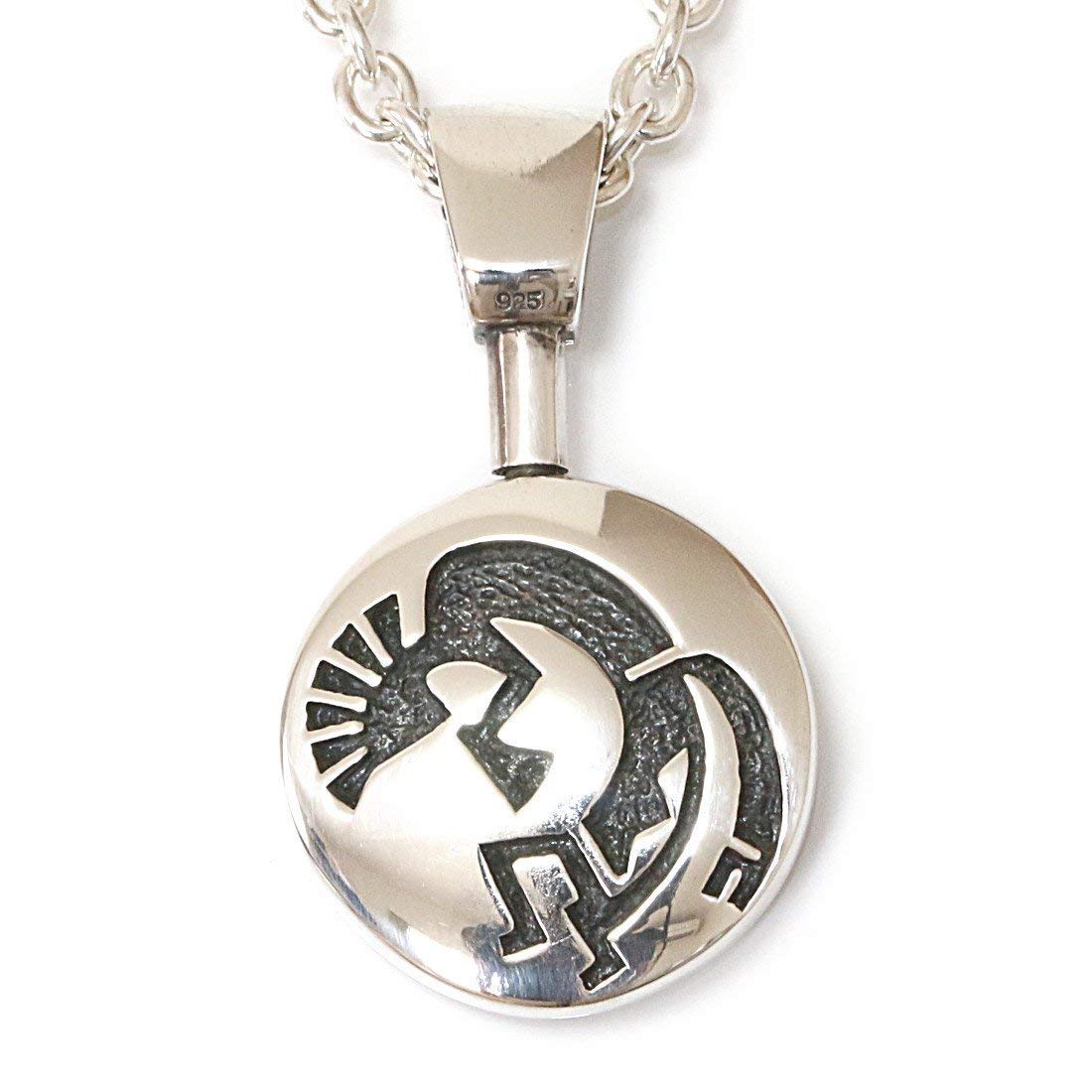 Amazon.co.jp: ココペリ ネックレス ホピ ペンダント トップ 存在感の