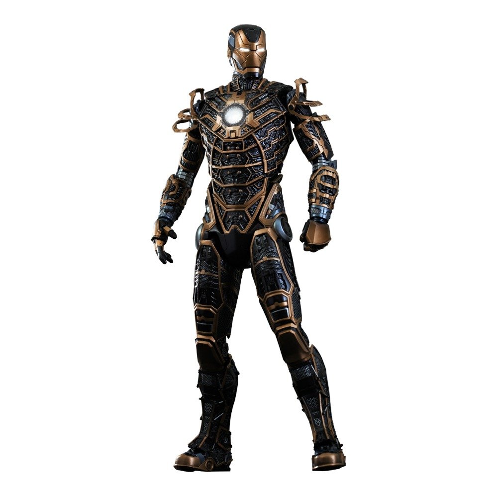 Amazon.com: Iron Man 3 Movie Masterpiece Iron Man Mark 41 Bones 1
