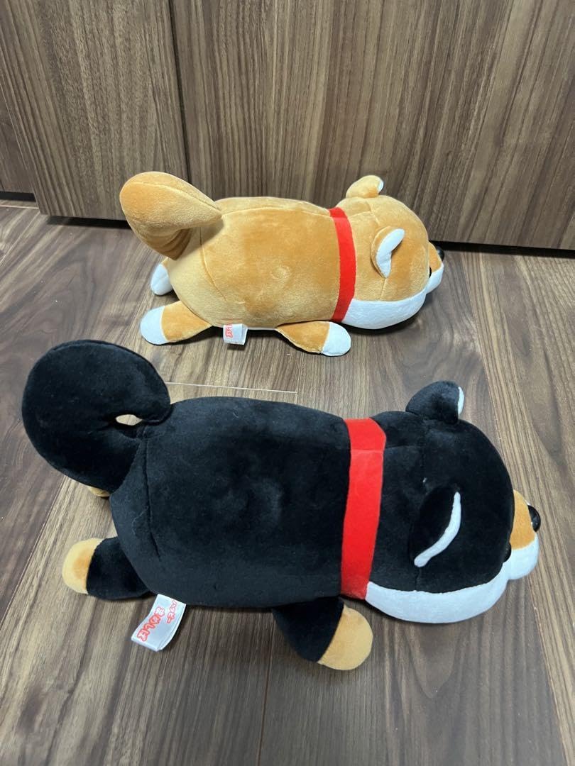 Amazon.co.jp ㈱CUTE ハッピーまめしば 豆柴 柴犬 ぬいぐるみ 2体