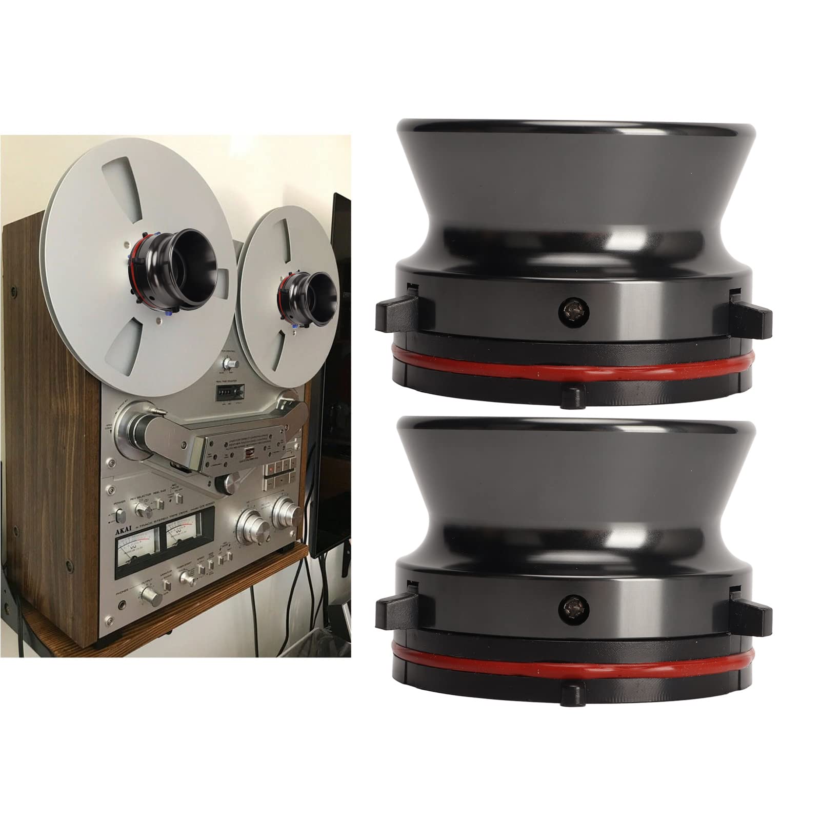Amazon.com: 1 Pair Nab Hub Adapters, 10in Reel to Reel Tape