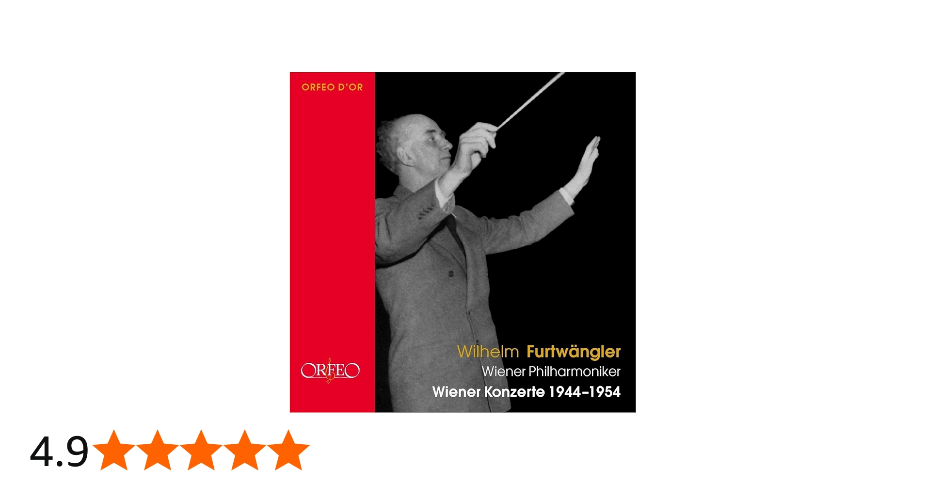 Amazon.co.jp: フルトヴェングラー : ウィーンでの演奏会 1944 - 1954