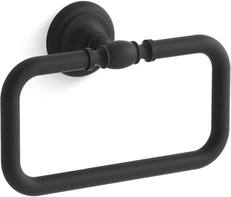 Kohler K-72571-2MB Artifacts Towel Ring, Vibrant Moderne Brushed
