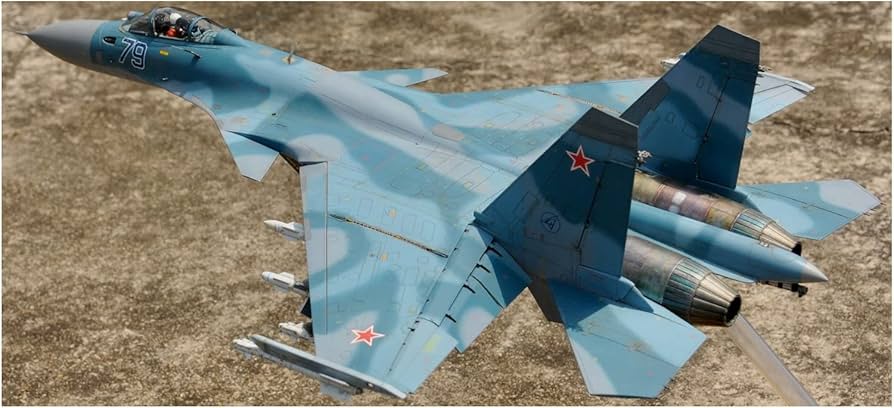 Amazon.com: Minibase 1/48 Russian Navy Su-27K Sea Flanker Kh-41