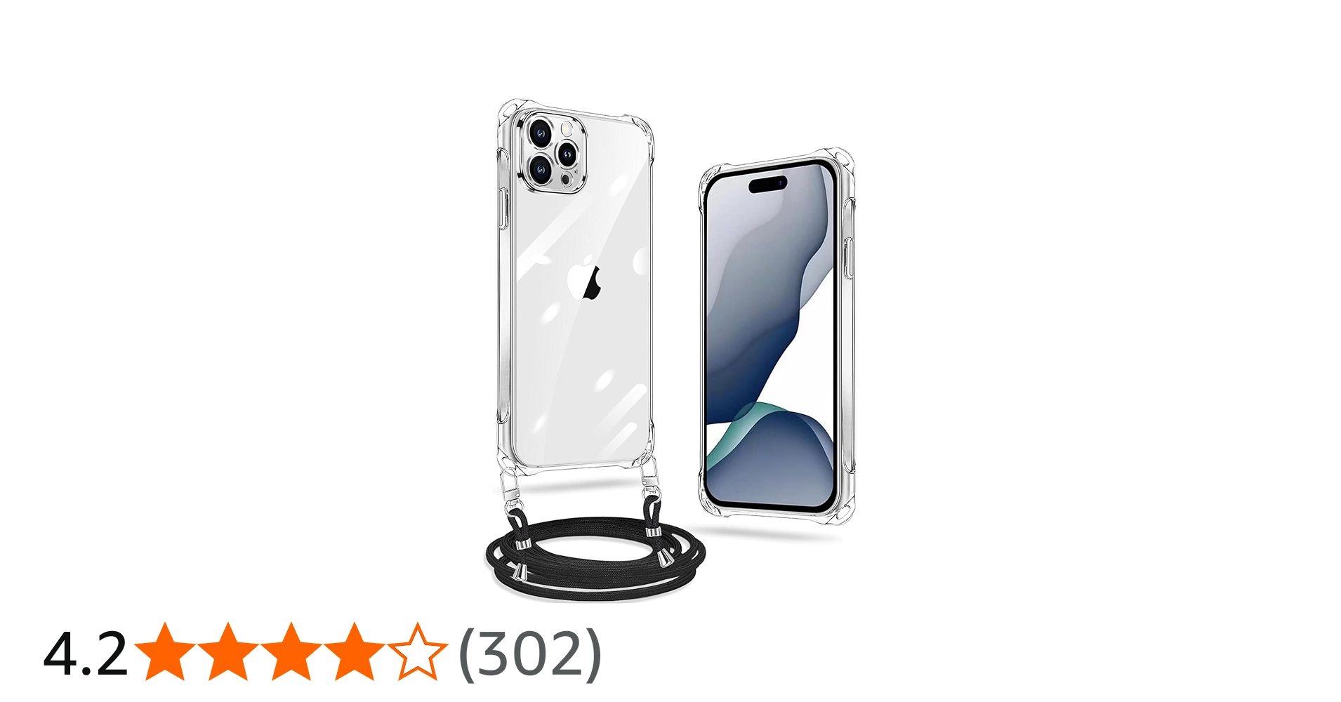Amazon.co.jp: xiusiteli iPhone 12 Pro ケースクリア ネック