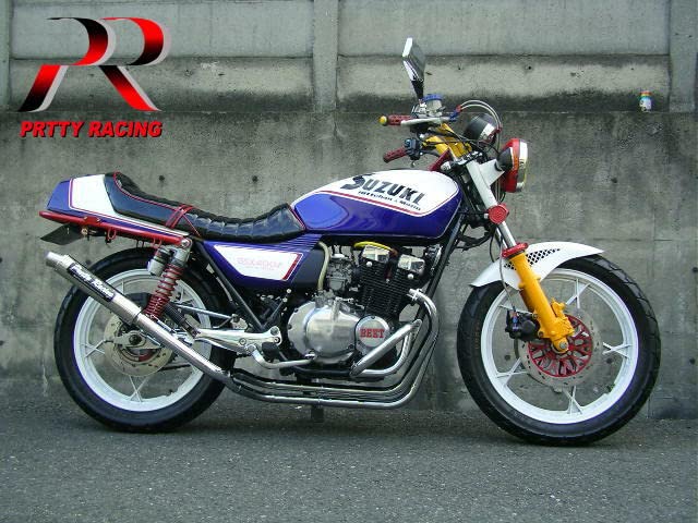 Amazon | PRETTY RACING製 GSX400FS 分割式 42.7π (改タイプ1) PRETTY