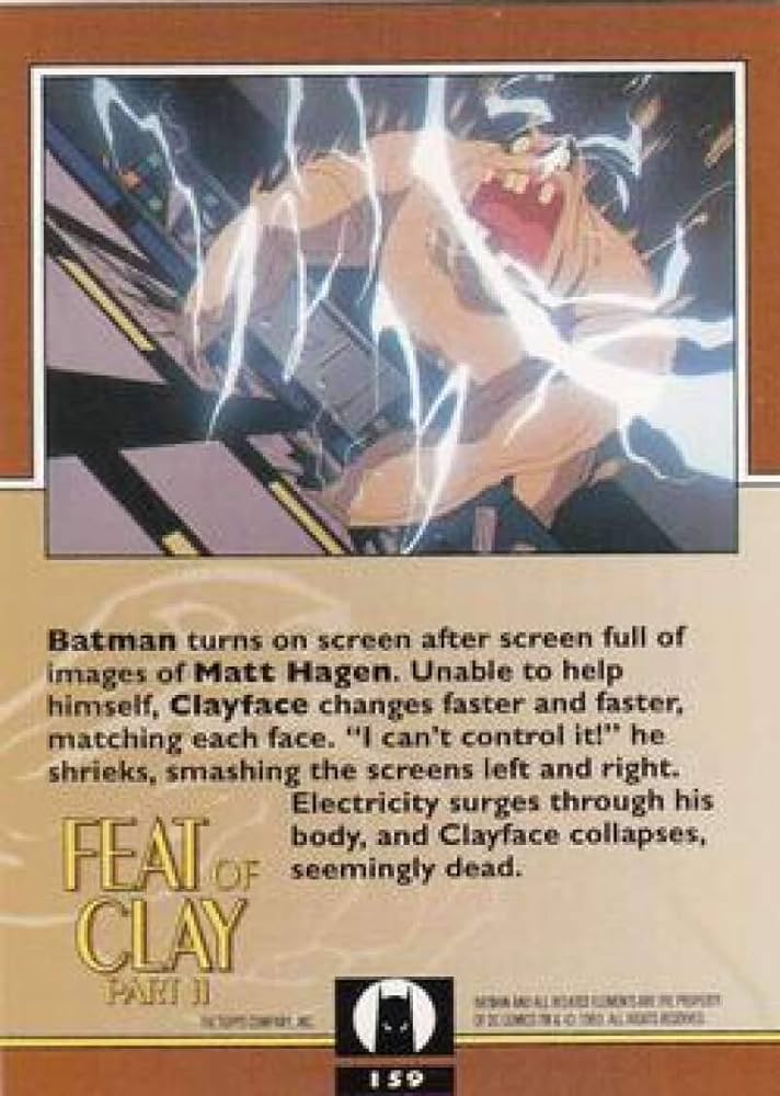 1993 Topps Batman The Animated Series NonSport Trading Card #159