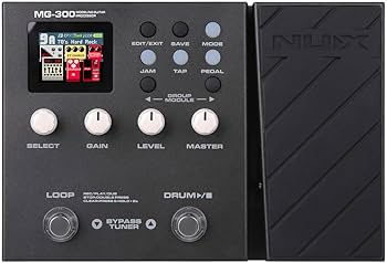 Amazon.co.jp: NUX MG-300 マルチエフェクトペダル TSAC-HD プリ