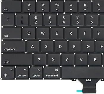 Amazon.in: Buy Bfenown Replacement US Keyboard for MacBook Pro M1