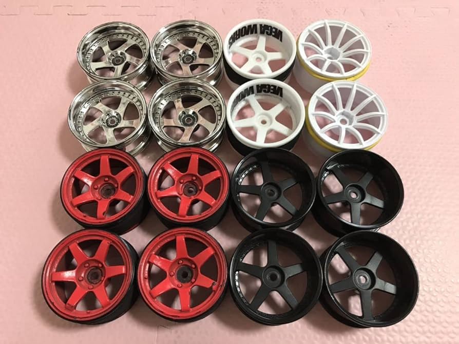 Amazon | 1/10 ドリフト ラジコン用 ホイール セット MST等 深リム