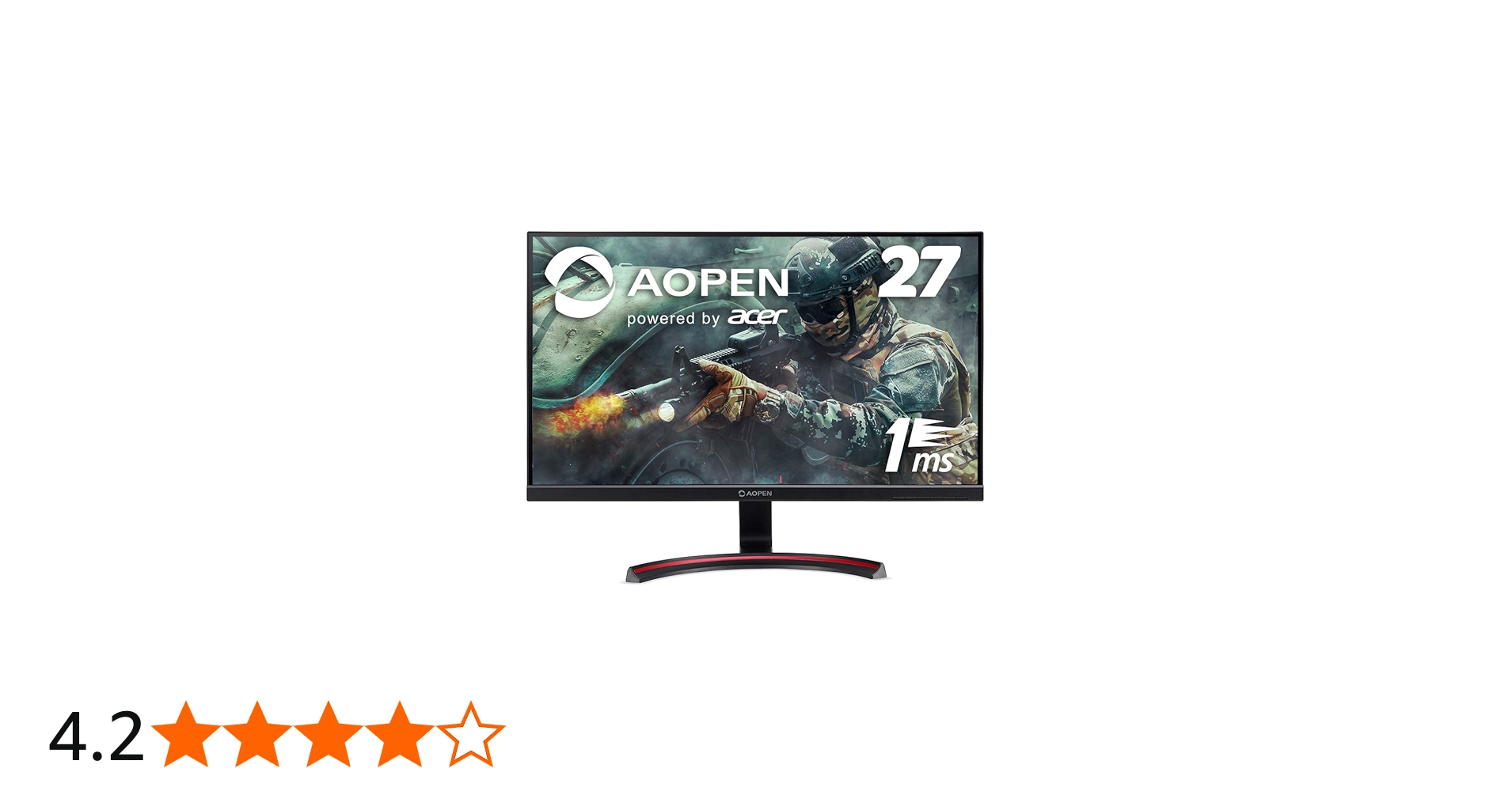Amazon.co.jp: AOPEN ゲーミングモニター 27MX1bmiix 27インチ 75Hz