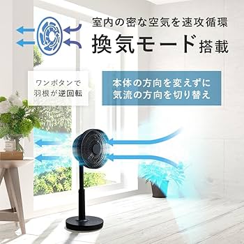 Amazon | スリーアップ DCモーター 充電式 7枚羽 サーキュレーター