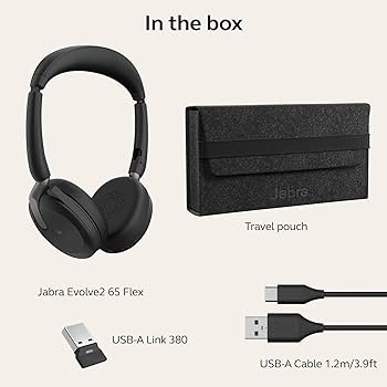 Amazon.com: Jabra Evolve2 65 Flex Wireless Stereo Headset