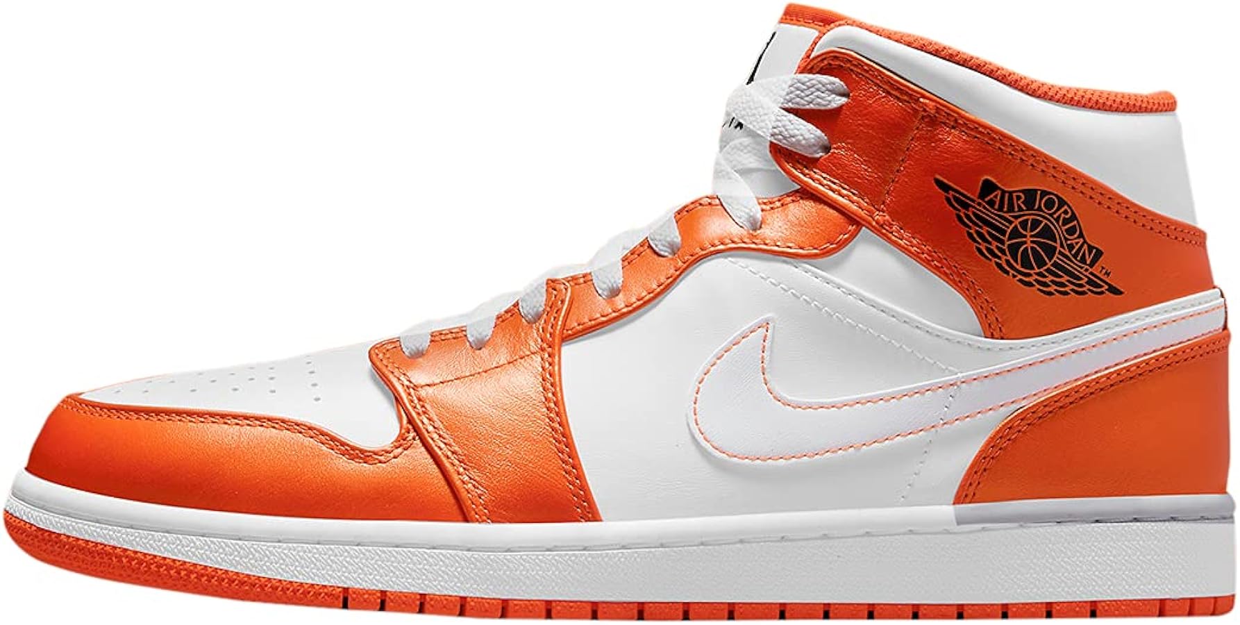 Amazon | Nike Men's Air Jordan 1 Mid Se Electro Orange, Electro