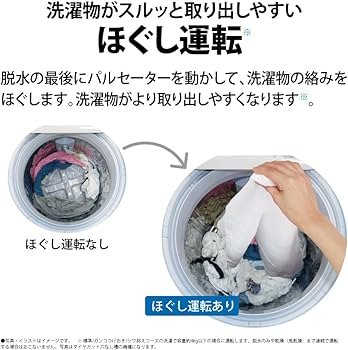Amazon | シャープ タテ型 全自動洗濯機 洗濯 5.5kg 幅52.0cm