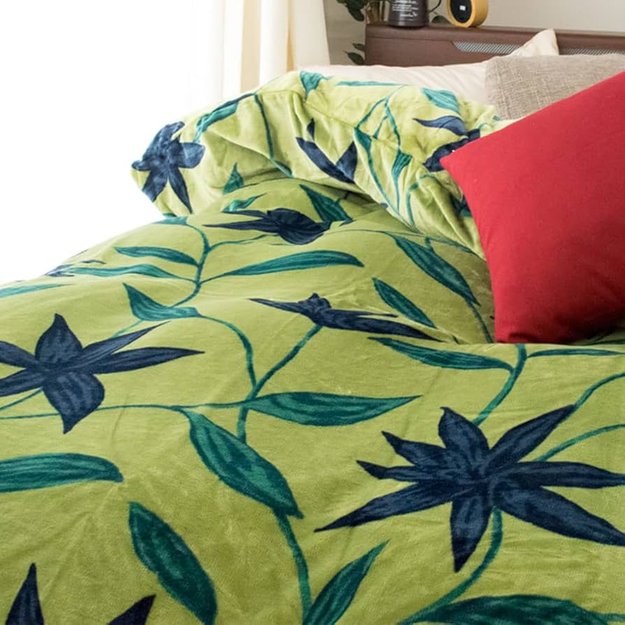 日本製 冬用【シビラ】羽毛布団 シングル 150×210 フローレス グリーン