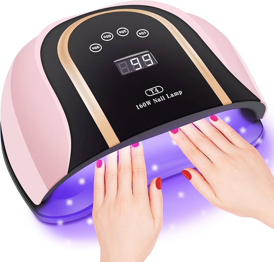 Amazon.co.jp: UV LEDジェルネイルランプ 160W プロフェッショナル