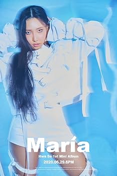 Mamamoo Hwasa 'Maria' 1st Mini Album CD+208p Booklet+1p PhotoCard+