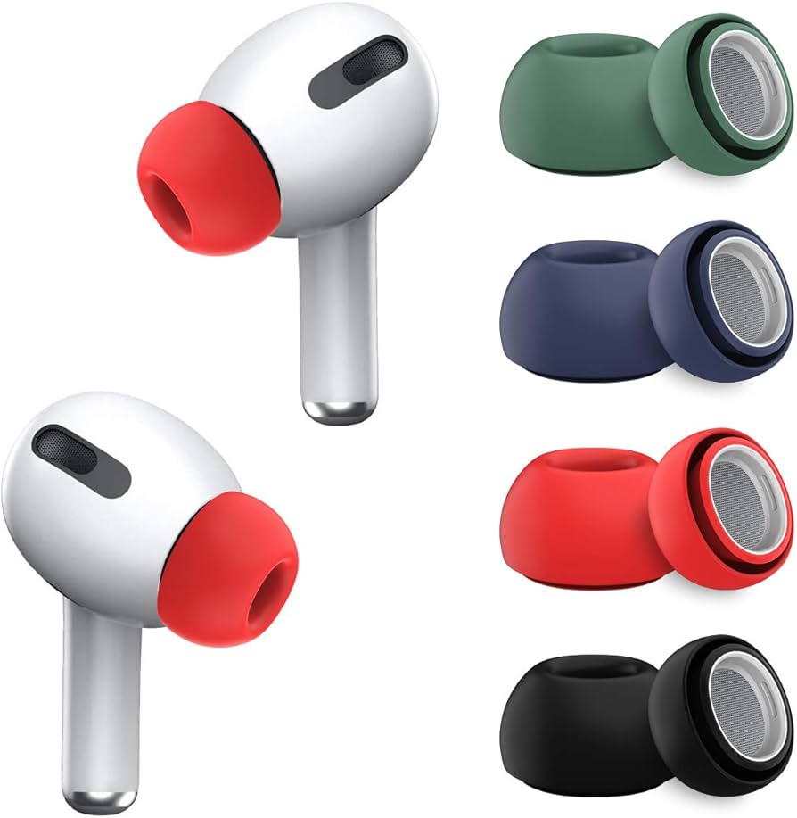 4-Pair] Ear Tips for Airpods Pro & Airpods Pro 2nd Generation Ear