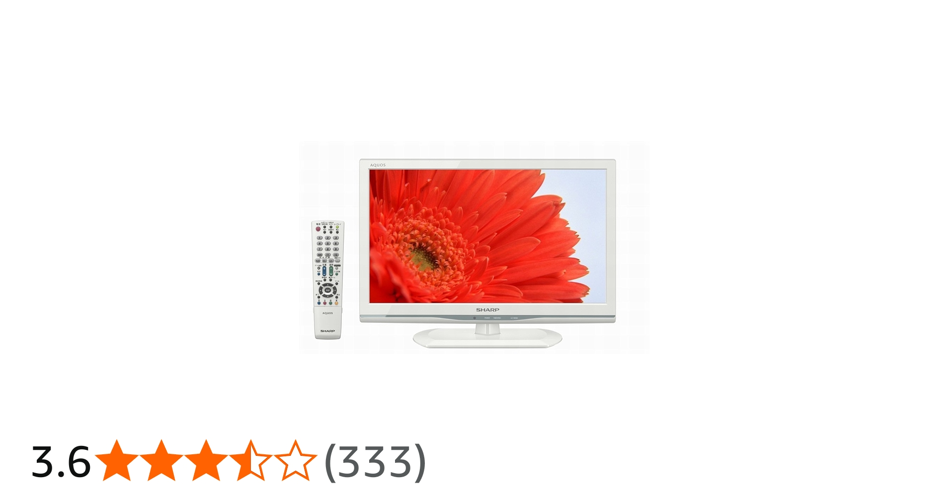 Amazon | シャープ 19V型 ハイビジョン 液晶テレビ ホワイト AQUOS LC