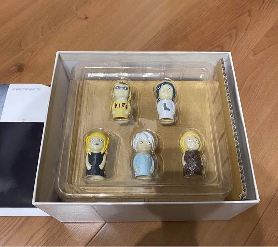 Amazon | DEATH NOTE デスノート 指人形 フィギュア 単行本収納BOX