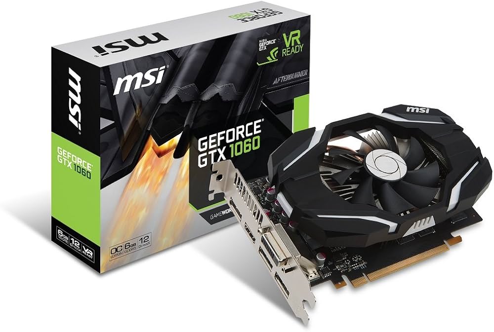 Amazon.co.jp: MSI GeForce GTX 1060 6G OC Graphics Board VD6195