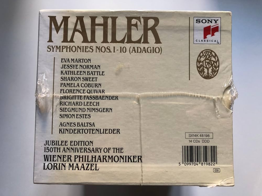 Mahler: Symphonies Nos. 1-10 (Adagio) Jubilee 150th Anniversary