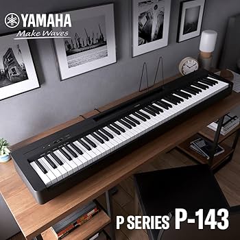 Amazon.co.jp: ヤマハ 電子ピアノ P-143B Pシリーズ 88鍵盤 本格的