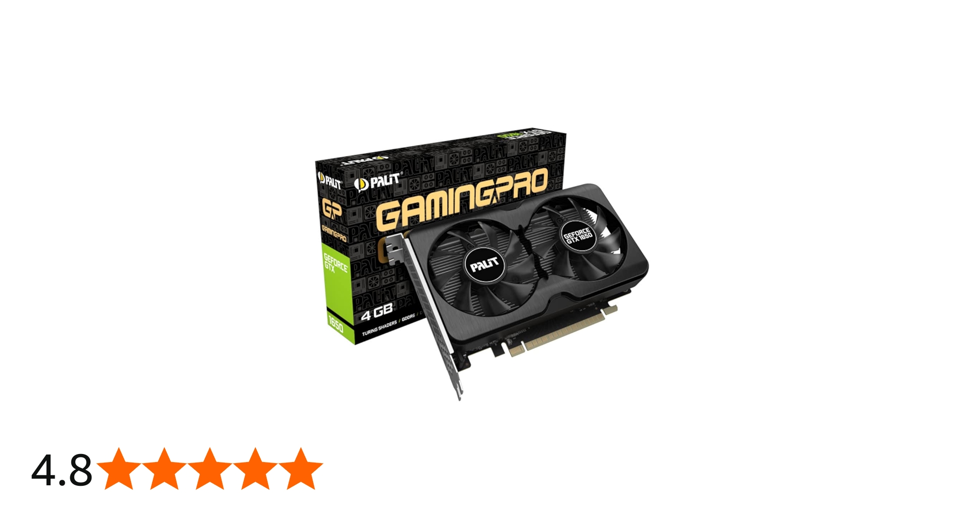 Amazon | Palit(パリット) GeForce GTX1650 GamingPro OC 4GB