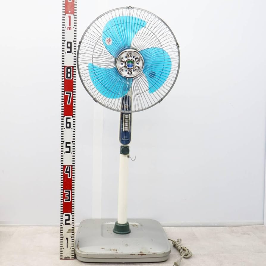 昭和 レトロ* National扇風機F-35MA⁄3枚羽根35㎝動作確認済み