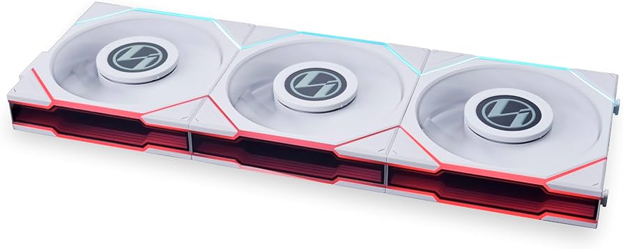 Lian Li UNI FAN TL LCD Series Fan, Pack of 3, Includes Controller