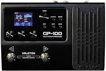Amazon.co.jp: Valeton GP-100 ギター ベース シミュレーション
