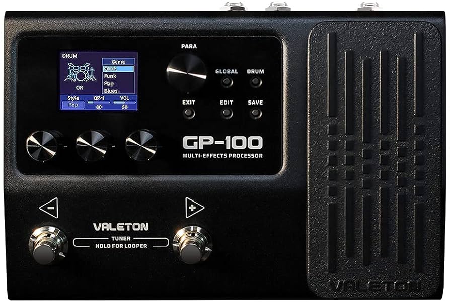 Amazon.com: Valeton GP-100 Guitar Bass Amp Modeling IR Cabinets