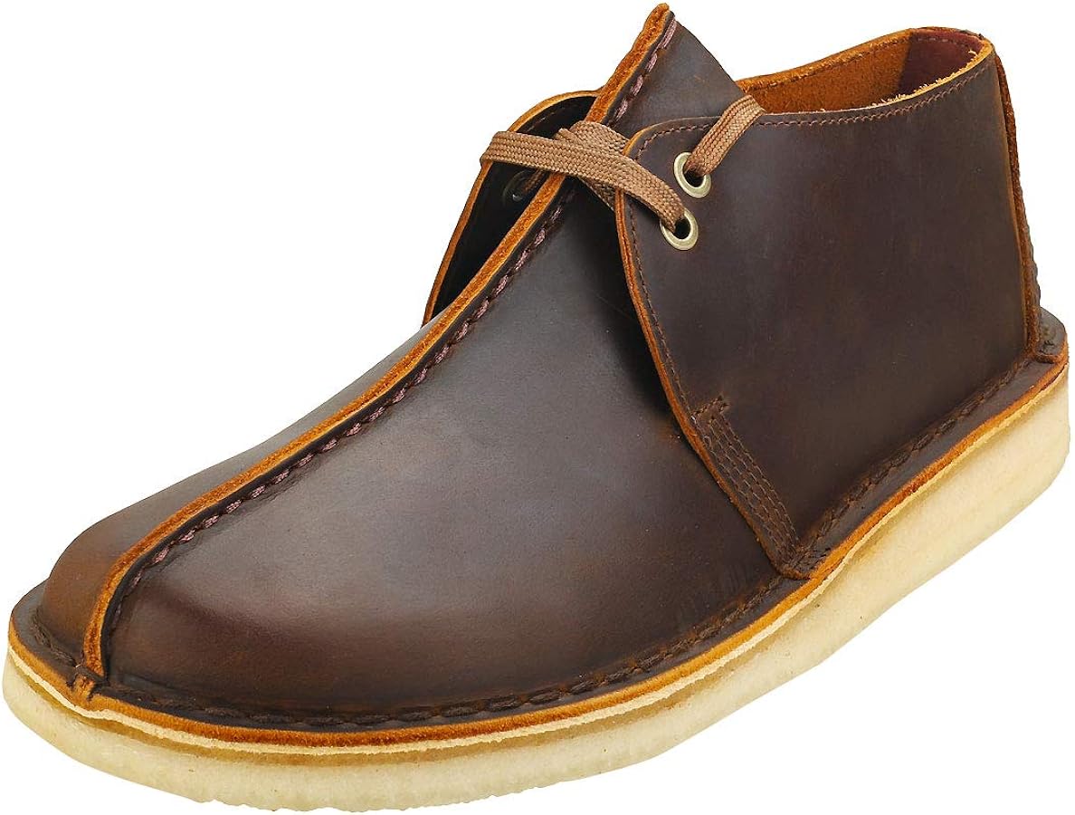 Amazon.com | Clarks ORIGINALS Mens Desert Trek Leather Beeswax