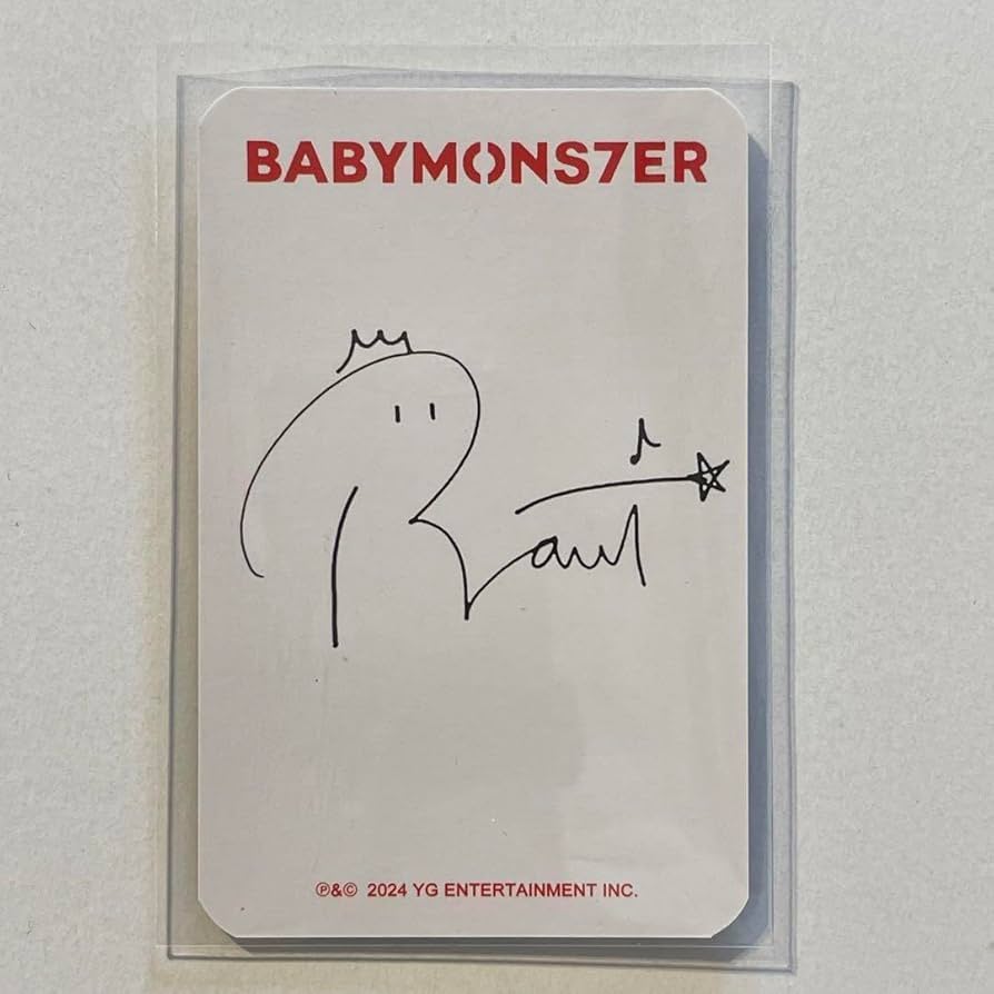 Amazon.co.jp: BABYMONSTER ラミ yg tagアルバム初回特典グッズ : おもちゃ