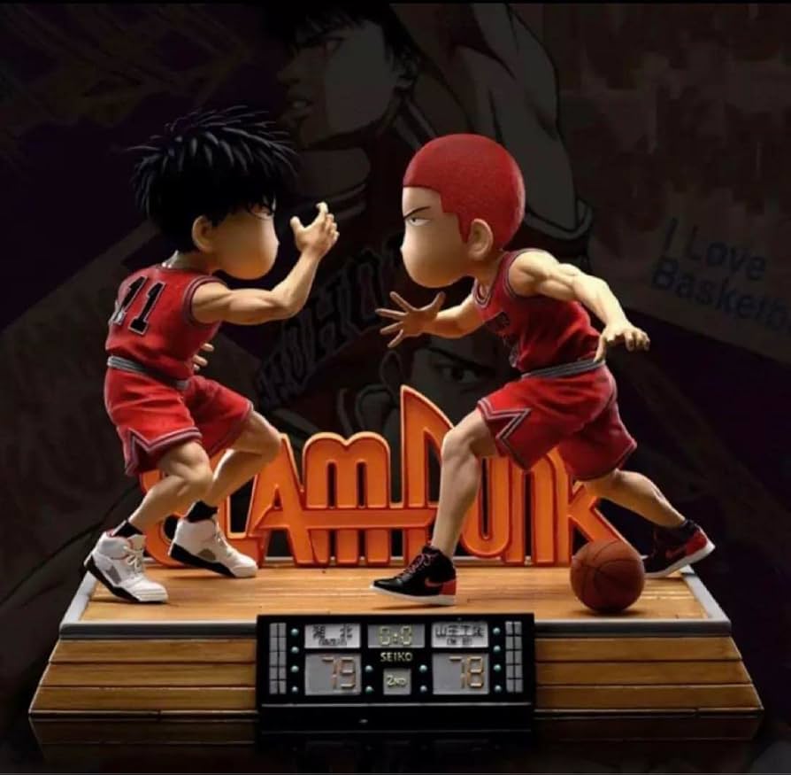 Amazon.co.jp: スラムダンク 映画 グッズ 桜木花道 流川楓 フィギュア