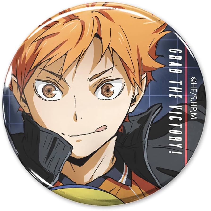 Amazon.co.jp: 【公式】コスパ ハイキュー!! 日向翔陽 65mm缶バッジ