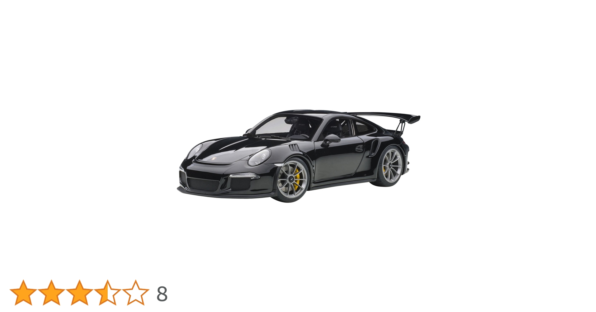AUTO art 1/18 ポルシェ 911 GT3 RS ブラック AUTOart 1/18 ポルシェ