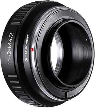 Amazon | K&F CONCEPT マウントアダプター M42-M4/3 M42マウントレンズ