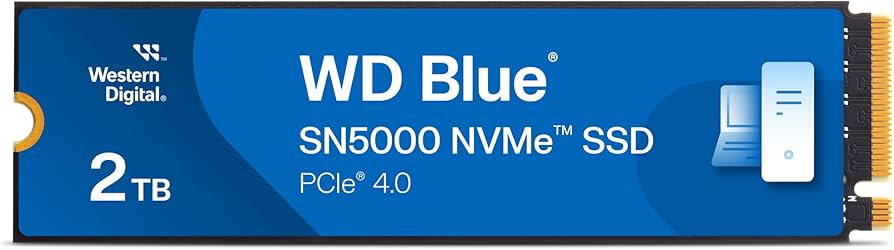 Amazon.com: Western Digital 2TB WD Blue SN5000 NVMe Internal Solid