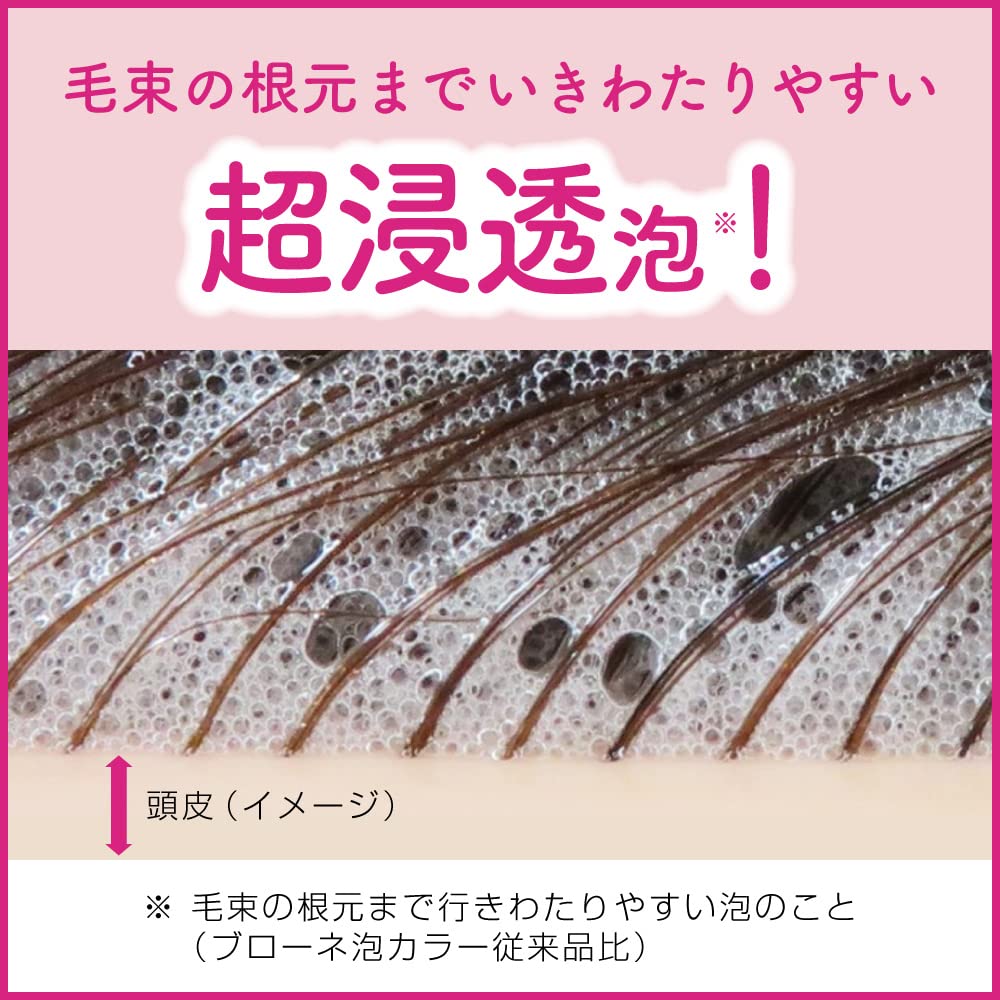 Amazon | 【Amazon.co.jp限定】ブローネ泡カラー 6 ダークブラウン