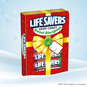 Amazon.com : LIFE SAVERS 5 Flavors Sweet Storybook Gift Box, 1.14