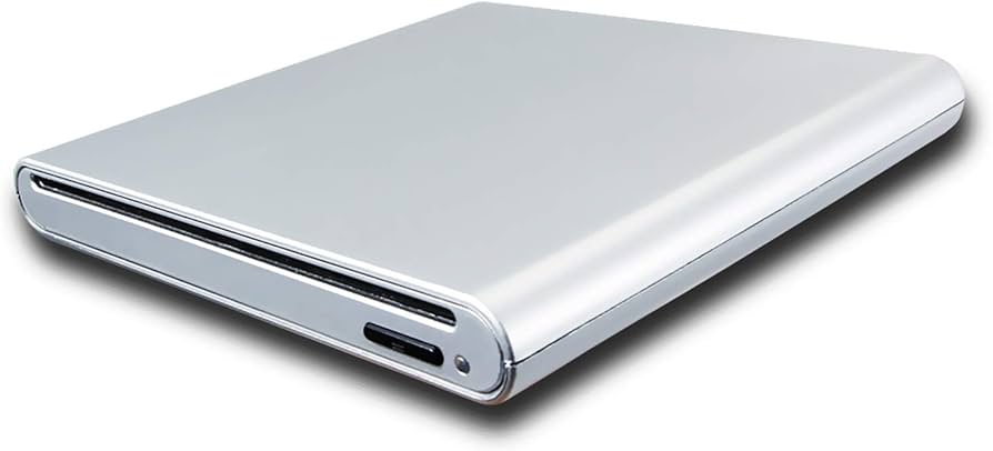 Amazon.co.jp: ホワイト USB 外付けブルーレイDVDCD光学ドライブ Dell