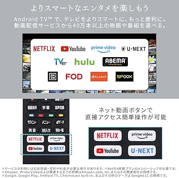 Amazon.co.jp: Iris Ohyama 2K Smart LCD TV, 40V Type, 40FEA20