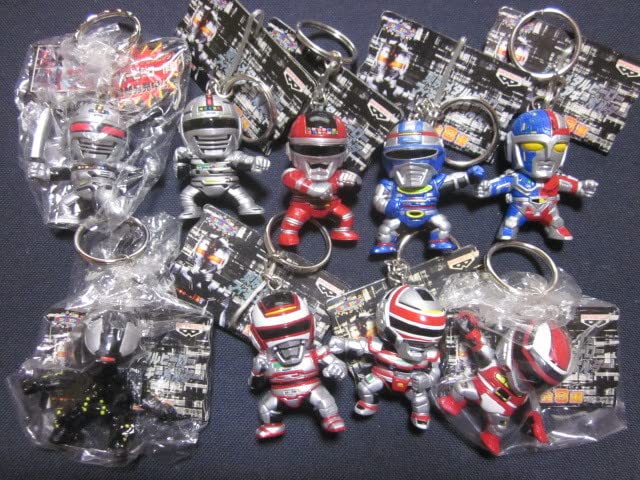 Amazon | □東映メタルヒーロー フィギュアキーホルダー全8種＋1種