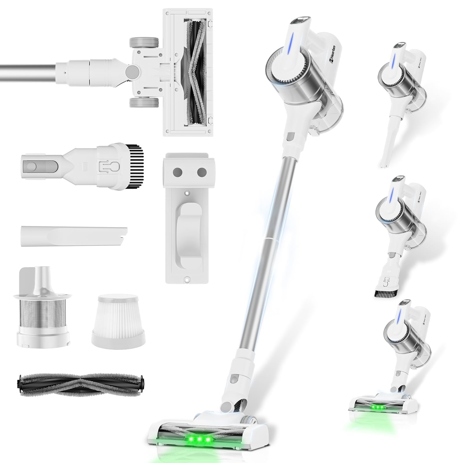 掃除機 コードレス 12月新登場 折りたたみ式・70KPa超強力吸引・自立式