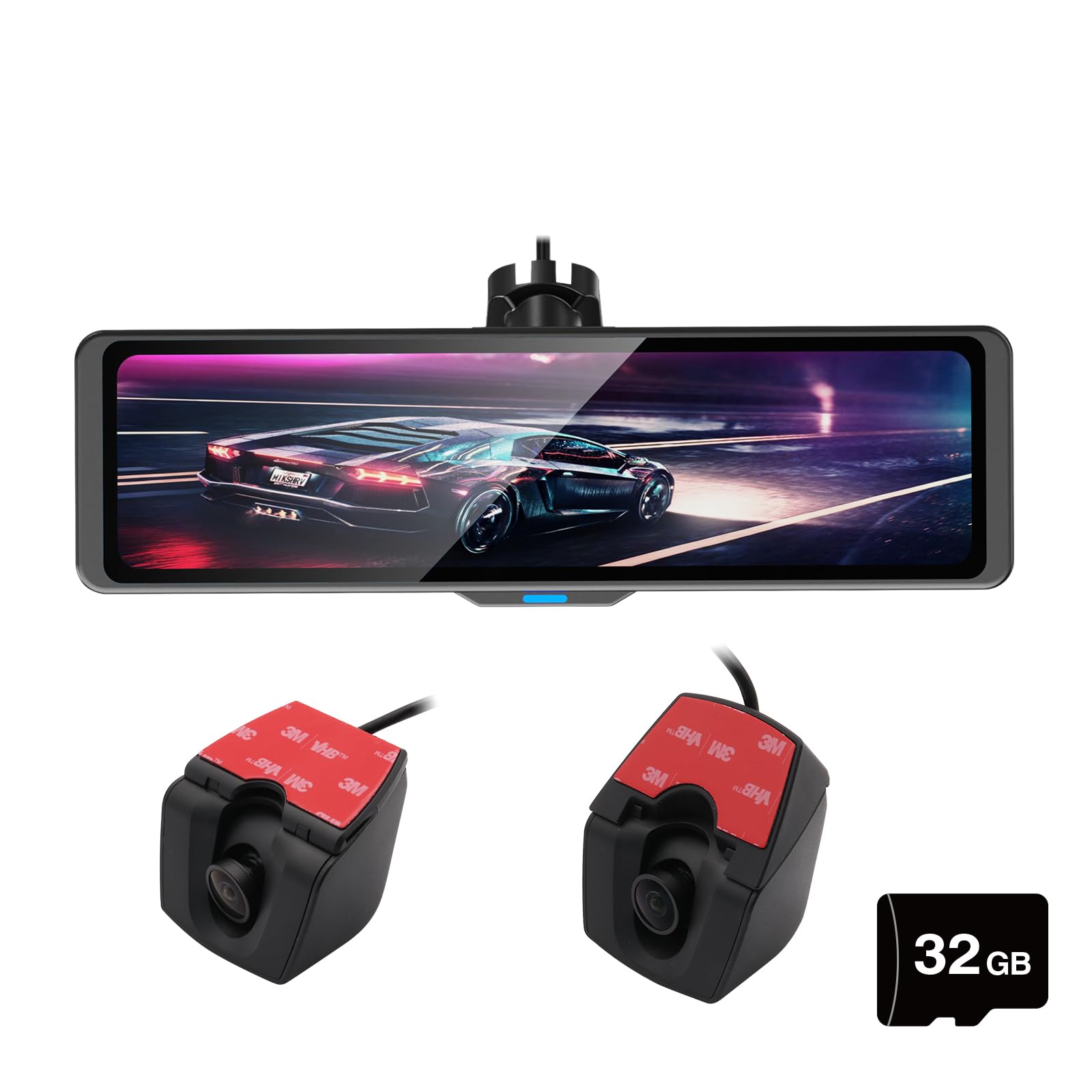 Amazon.co.jp: MAXWIN MDR-G1011B Mirror Dash Cam 10.88 inch Genuine