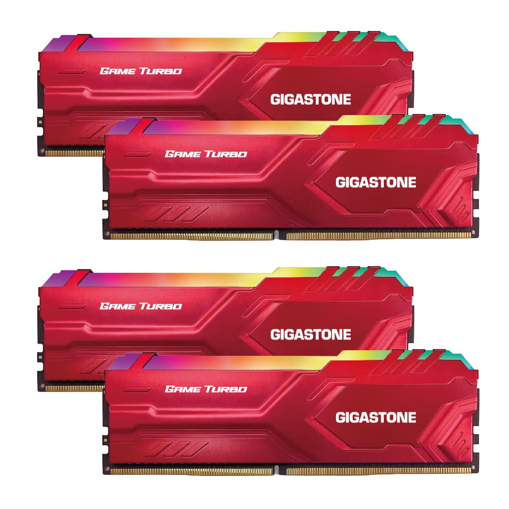 Amazon.co.jp: 【発光型 DDR4】GIGASTONE Game TURBO 16GBx4枚 (64GB