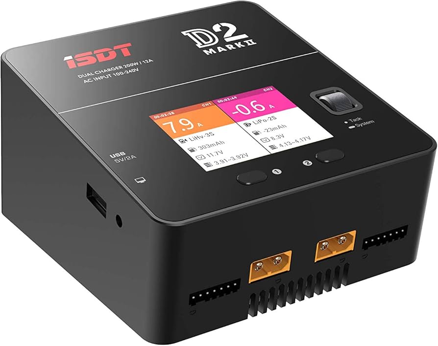 Amazon.com: ISDT D2 Mark 2 LiPo Battery Balance Charger Duo