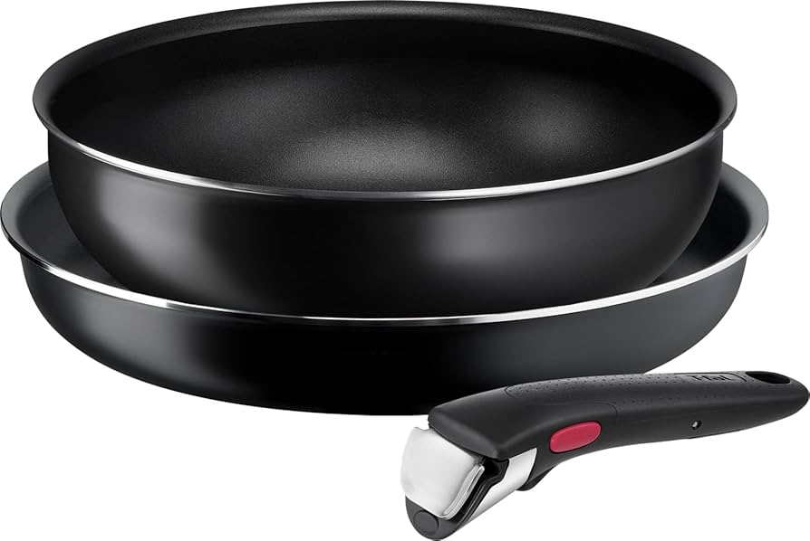 Amazon.co.jp: ティファール 取っ手のとれる 鍋 フライパンセット 3点