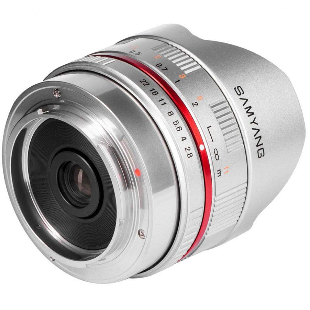 Amazon | SAMYANG 単焦点魚眼レンズ 8mm F2.8 II シルバー フジ